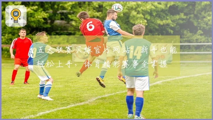 五大联赛买球官方网站：新手也能轻松上手，体育精彩赛事全掌握
