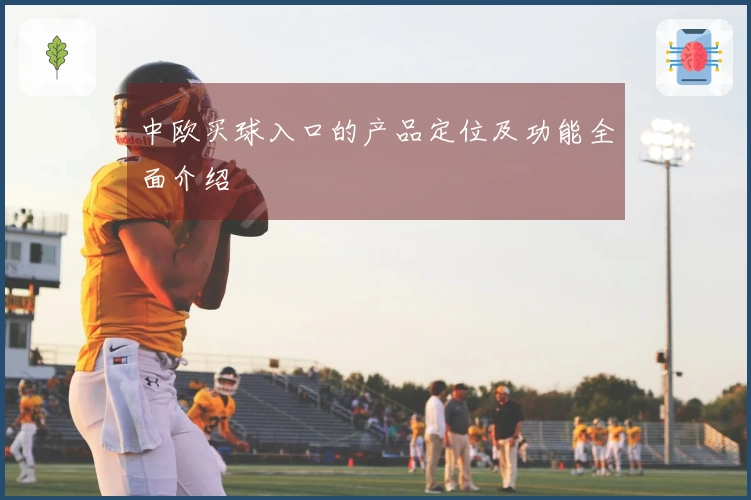 中欧买球入口的产品定位及功能全面介绍