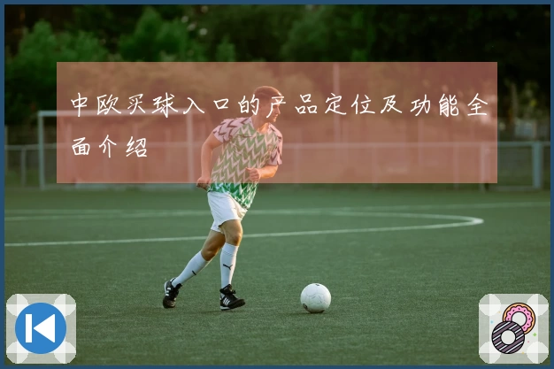中欧买球入口的产品定位及功能全面介绍
