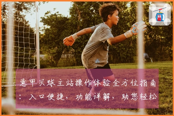 意甲买球主站操作体验全方位指南：入口便捷，功能详解，助您轻松掌握。